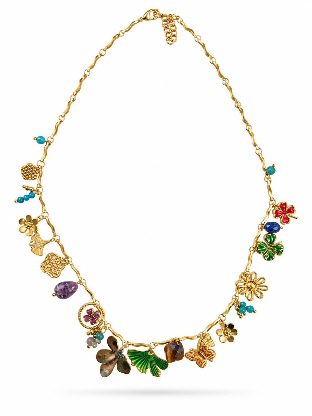 Collar amuletos de la suerte – Fahoma, bijouterie en Uruguay