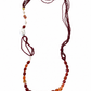 Collar cornalina y perlas – Fahoma, bijouterie en Uruguay