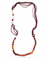 Collar cornalina y perlas – Fahoma, bijouterie en Uruguay