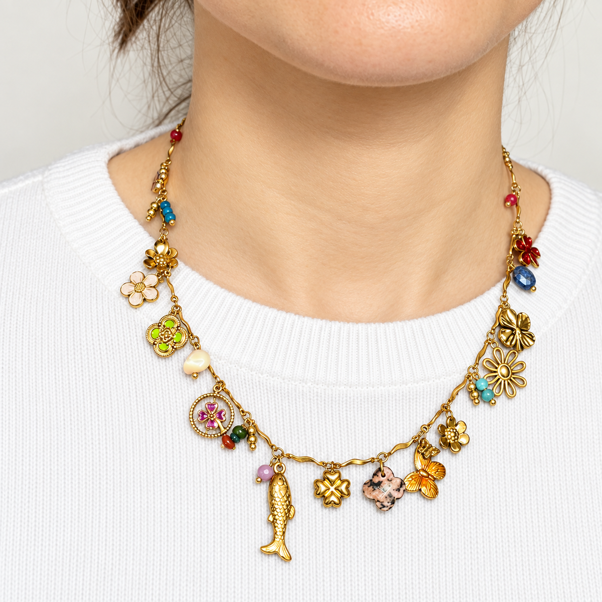 Collar mix dijes verano, vista 2 – Fahoma