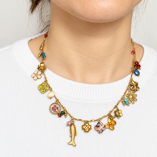 Collar mix dijes verano, vista 2 – Fahoma