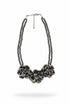 Collar flores peltre – Fahoma, bijouterie en Uruguay