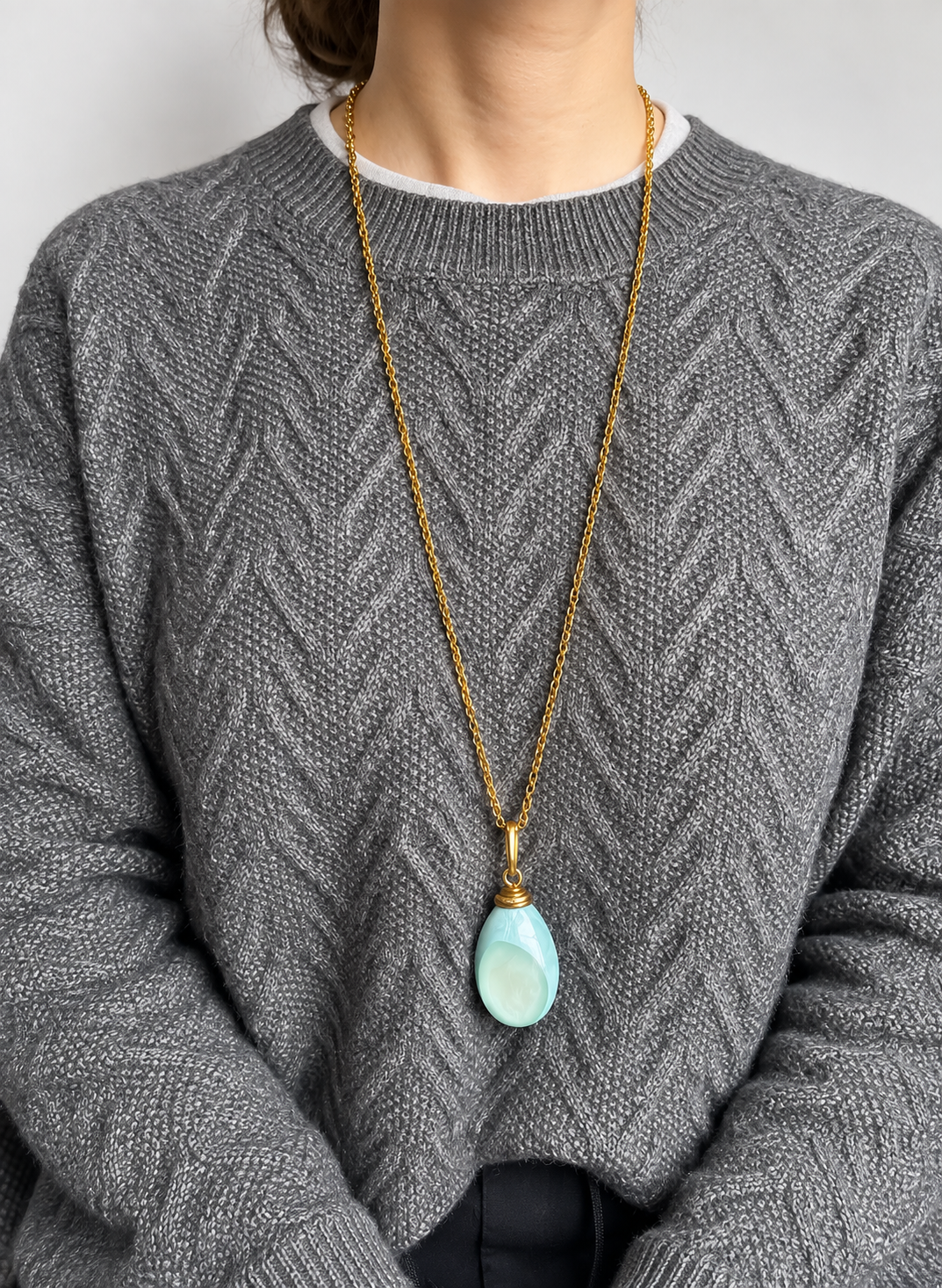 Collar gotón de resina, vista 6 – Fahoma