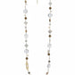 Collar perlas barrocas con cristal humo, vista 2 – Fahoma