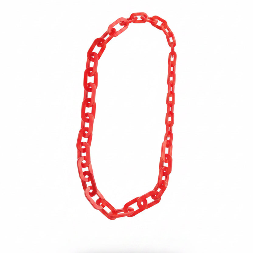 Collar cadena roja – Fahoma, bijouterie en Uruguay