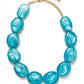 Collar turquesa resina