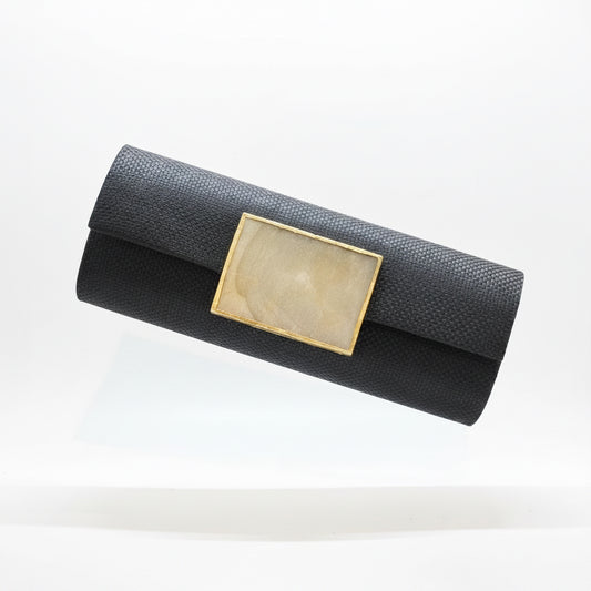 Bolso con ágata rectangular, vista 2 – Fahoma