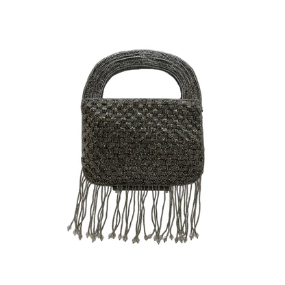 Bolso bordado con flecos, vista 2 – Fahoma