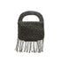Bolso bordado con flecos, vista 2 – Fahoma