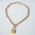 Collar de candado corto – Fahoma, bijouterie en Uruguay