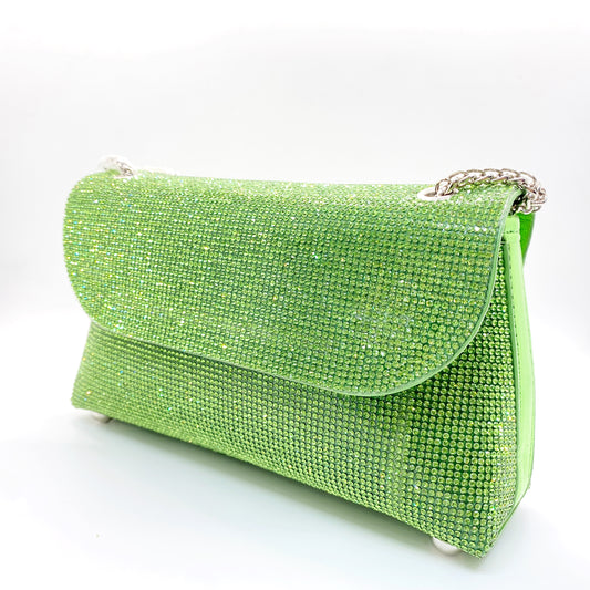 Bolso lima de strass, vista 2 – Fahoma
