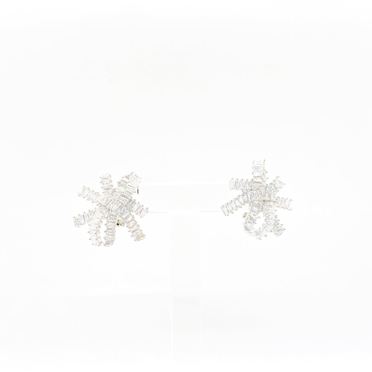 Caravanas moños zirconia – Fahoma, bijouterie en Uruguay