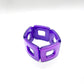 Pulsera cuadrados de resina, vista 2 – Fahoma