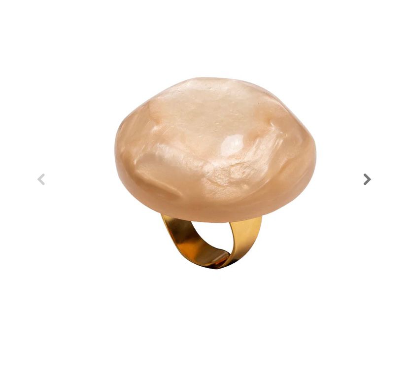 Anillo maxi de resina, vista 2 – Fahoma